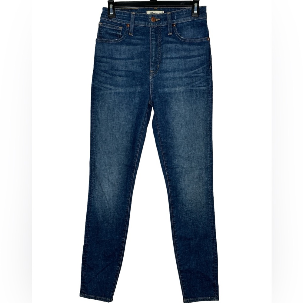 Madewell‎ Womens Size 27 High-Rise Skinny Jeans Wash Denim Blue
